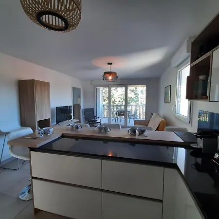 Neuf A Avec Balcon, Wifi, Et Parking Securise Pour 5 Personnes - Fr-1-239-1004 Capbreton
